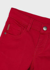 Pantalón Largo Rojo Niño Mayoral detalle